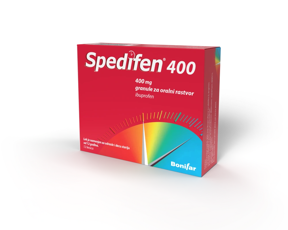 Bonifar Spedifen 400 granule za oralni rastvor OTC