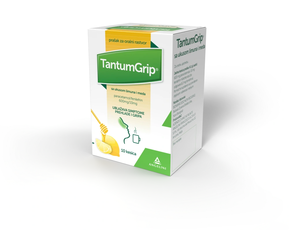 Bonifar TantumGrip 600 sa ukusom limuna i meda OTC