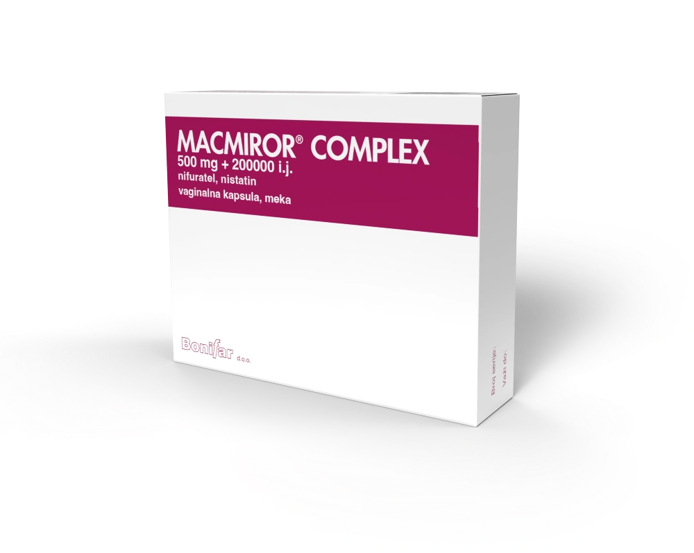 Bonifar Macmiror® Complex 500mg vaginalna kapsula, meka lek koji se izdaje na recept